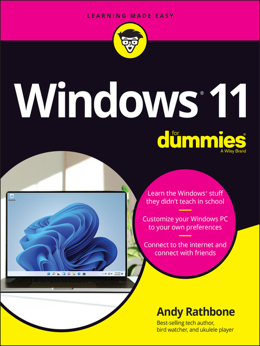 Nimiön Windows 11 For Dummies lisätiedot, tekijä Andy Rathbone - Saatavilla